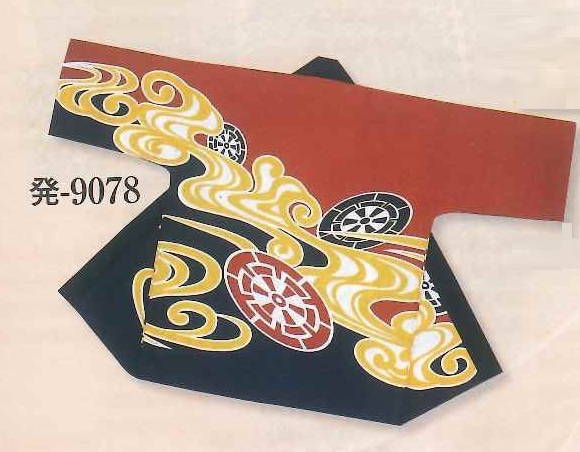 Silk Printed Hanten Tenjiku Light Cotton | Kuruma GenjiGuruma (image for) Silk Printed Hanten Tenjiku Light Cotton | Kuruma GenjiGuruma