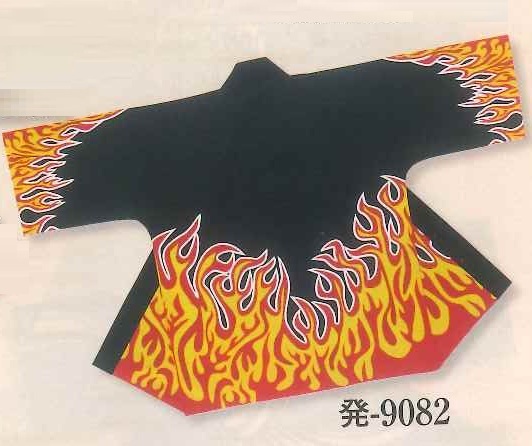 Silk Printed Hanten Tenjiku Light Cotton | Frames Black (image for) Silk Printed Hanten Tenjiku Light Cotton | Frames Black