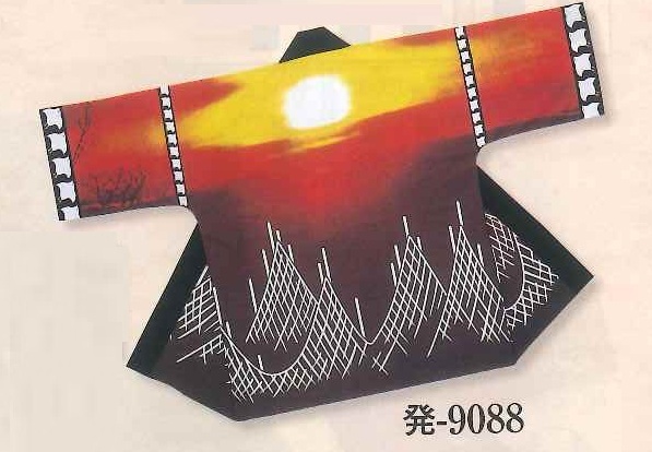 Silk Printed Hanten Tenjiku Light Cotton | Mountains (image for) Silk Printed Hanten Tenjiku Light Cotton | Mountains